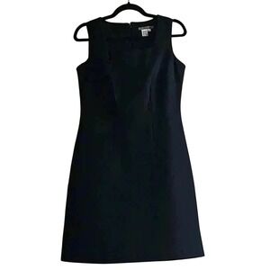 Isabella Bird Black Sleeveless Dress
